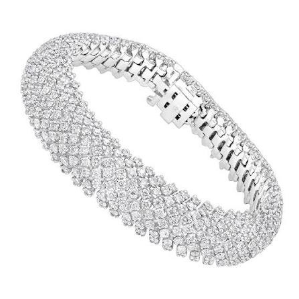 Elegant Diamond Bracelet - Image 2