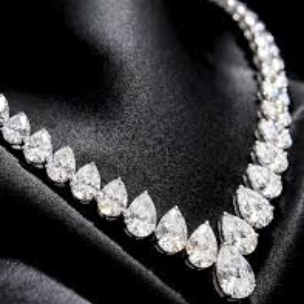 Elegant Diamond Necklace - Image 2